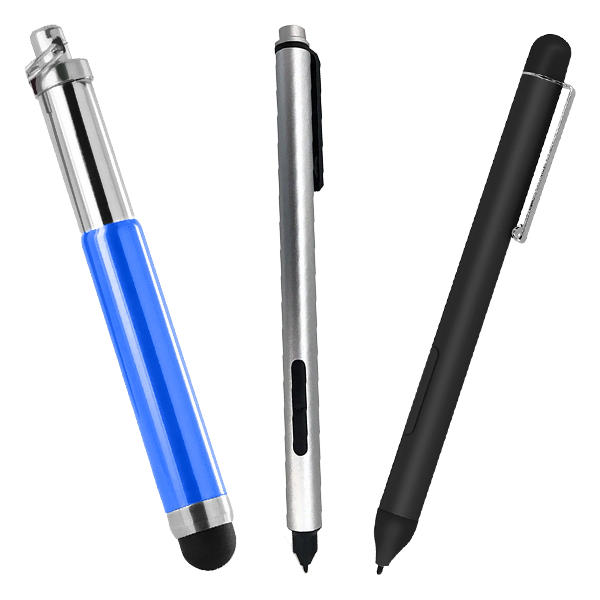 Lapiz Puntero Pluma Pen Tactil Capacitivo Pantalla Smartphone Tablet Negro  – OcioDual
